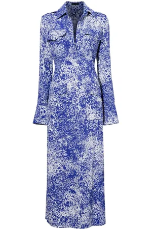 Proenza Schouler Vestido largo con estampado abstracto