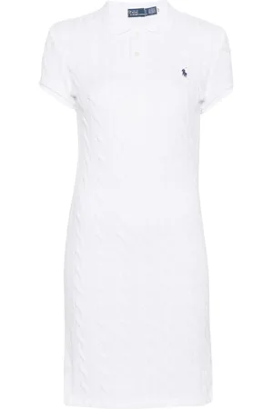 Ralph Lauren Vestido corto de punto de ochos