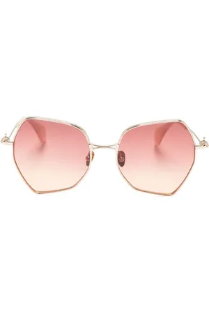 Vivienne Westwood Gafas de sol Hardware con montura hexagonal
