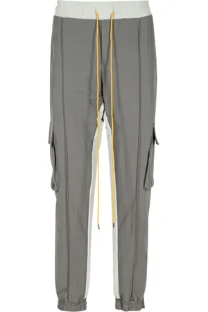 Rhude Pantalones cargo con logo estampado