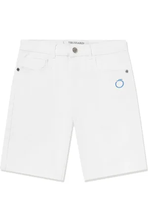 Trussardi Bermudas Mogurean con logo bordado