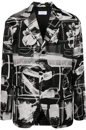 OFF-WHITE Blazer con estampado de rayos X