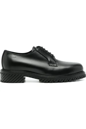 OFF-WHITE Zapatos derby con diseño militar