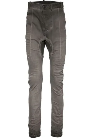 11 BY BORIS BIDJAN SABERI Pantalones pitillo de tiro caído