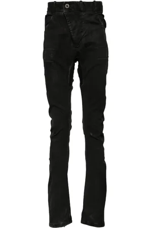 11 BY BORIS BIDJAN SABERI Pantalones pitillo de tiro caído