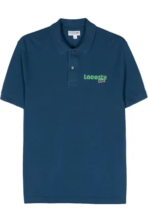 Lacoste Polo de piqué con logo estampado