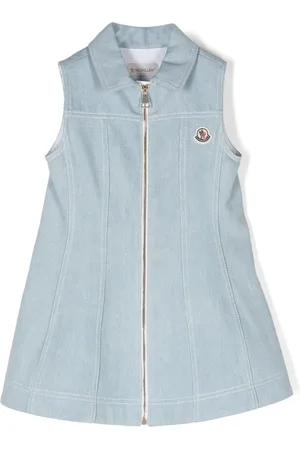 Moncler Vestido corto con parche del logo