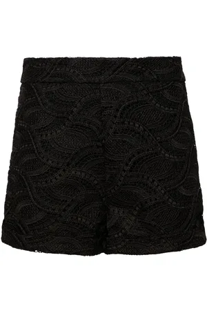 ERMANNO SCERVINO Shorts con encaje guipur