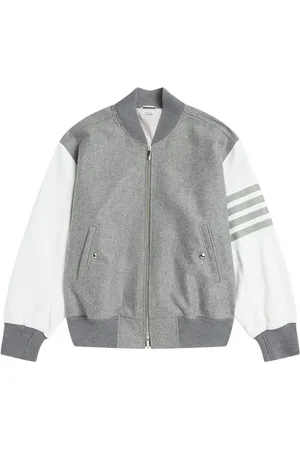 Thom Browne Chaqueta bomber con motivo 4-Bar