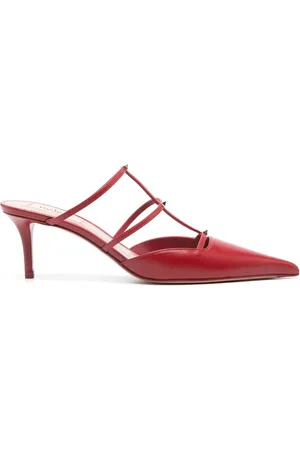 VALENTINO GARAVANI Mules Rockstud Wispy con tacón de 60 mm