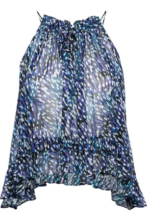 Marant Etoile Top Fabino con cuello halter