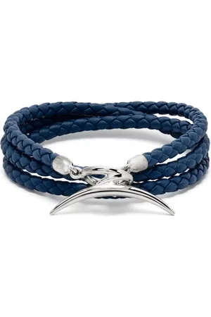 SHAUN LEANE Pulsera Quill en plata de ley