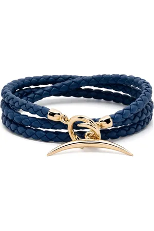 SHAUN LEANE Pulsera Quill en oro vermeil