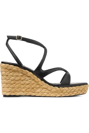 Jimmy Choo Sandalias Ayla con cuña de 85 mm