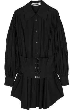 KIMHEKIM Vestido camisero estilo corsé