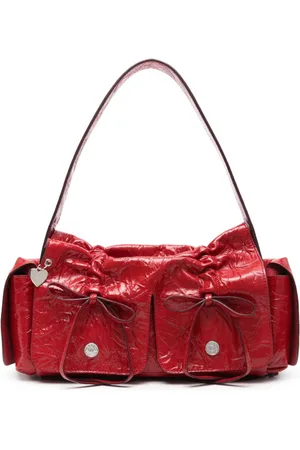 Acne Studios Bolso de hombro con efecto arrugado