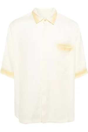 CROQUIS Camisa con ribete degradado