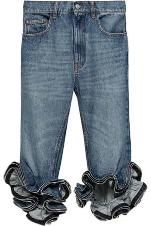 COPERNI Vaqueros capri de talle medio