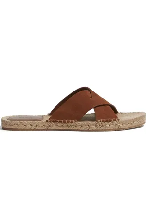 Ermenegildo Zegna Sandalias con tiras cruzadas