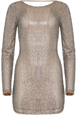 Retrofete Vestido corto Malaya con lentejuelas