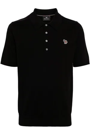 Paul Smith Polo con aplique de cebra
