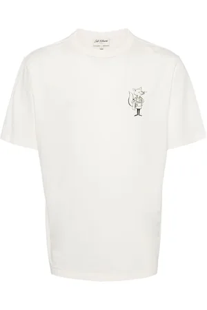 Café Kitsuné Camiseta con zorro estampado