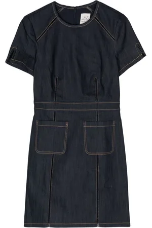 Cinq A Sept Vestido Gianna corto vaquero
