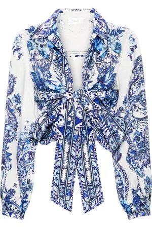 Camilla Camisa corta con estampado Glaze And Graze