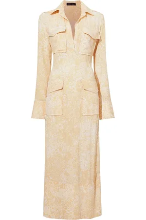 Proenza Schouler Vestido largo con estampado abstracto