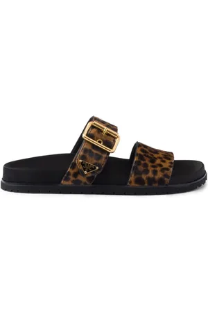 Prada Sandalias con logo triangular