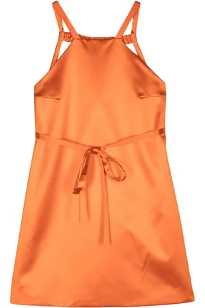 Patou Vestido corto con cuello redondo