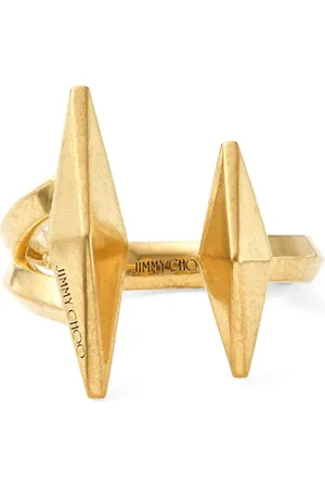 Jimmy Choo Anillo con logo grabado