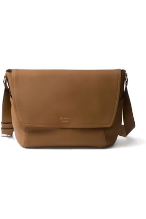 Prada Bolso de hombro con sello del logo