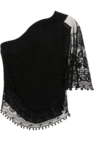 Isabel Marant Blusa Victorine con ribete de cuentas