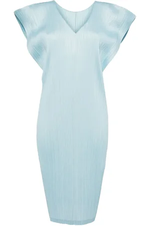 PLEATS PLEASE ISSEY MIYAKE Vestido midi plisado