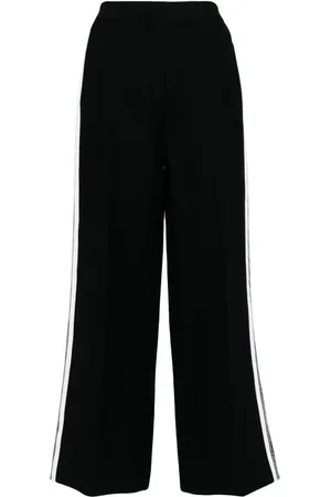 Fendi Pantalones rectos con rayas laterales 2010