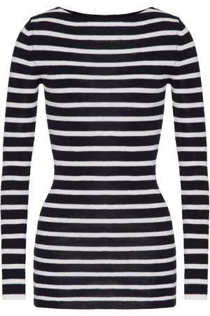 VALENTINO GARAVANI Jersey a rayas en intarsia
