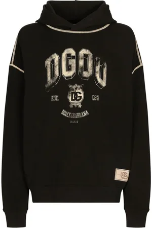 Dolce & Gabbana Sudadera con capucha y estampado DG