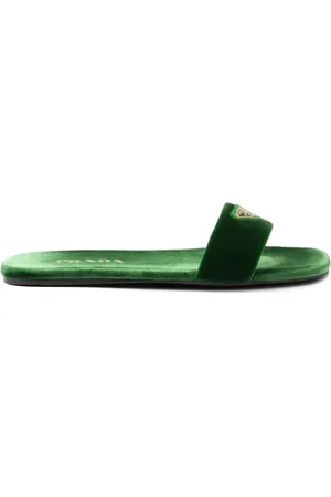 Prada Sandalias con logo triangular