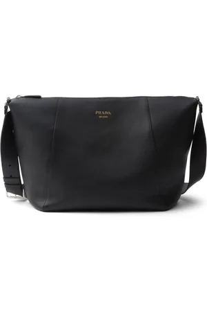 Prada Bolso de hombro con sello del logo
