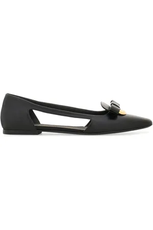 Salvatore Ferragamo Bailarinas Drop Bow