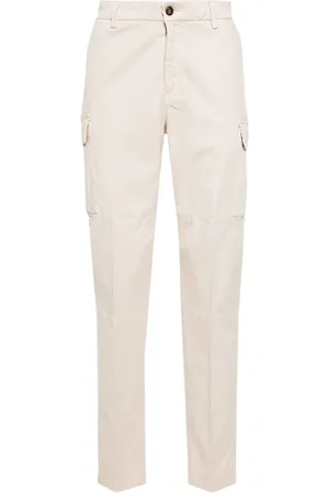 ELEVENTY Pantalones cargo de talle medio