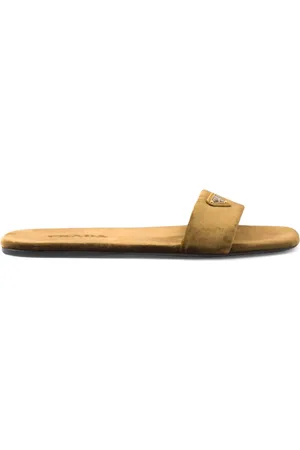 Prada Sandalias con aplique del logo