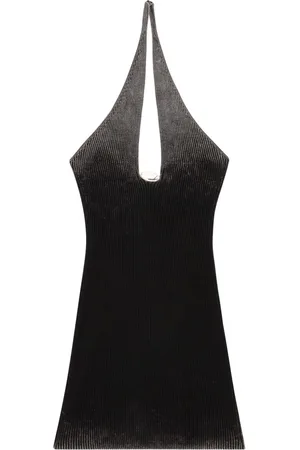 Diesel Vestido corto M-Larisa con placa Oval D