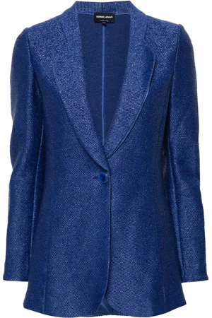 Giorgio Armani Blazer con motivo en jacquard