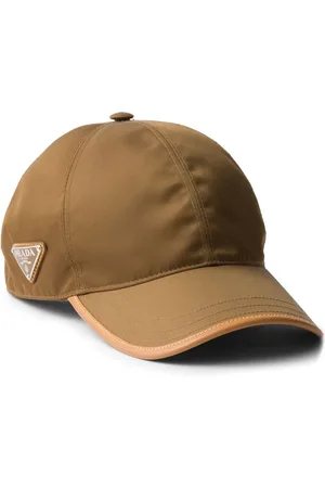 Prada Gorra con logo triangular