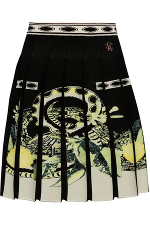 Roberto Cavalli Minifalda de punto en jacquard