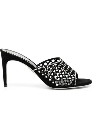 RENE CAOVILLA Mules Ginger con tacón de 90 mm