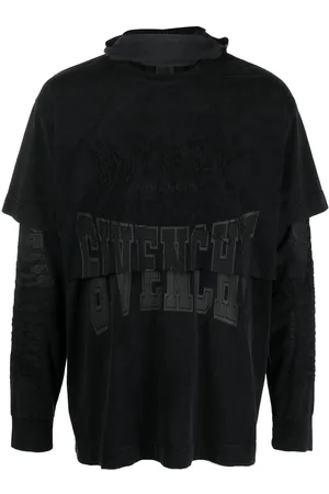 Givenchy Camiseta con logo bordado