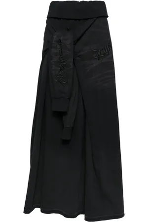 JUUN.J Falda larga estilo sudadera